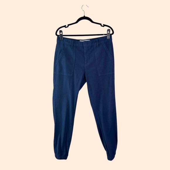 Frank Eileen Jameson Utility Jogger Pants Navy - Picture 1 of 6